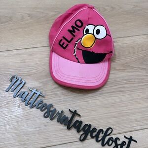 2015 pink Elmo hat baby 0-24 m Y2K